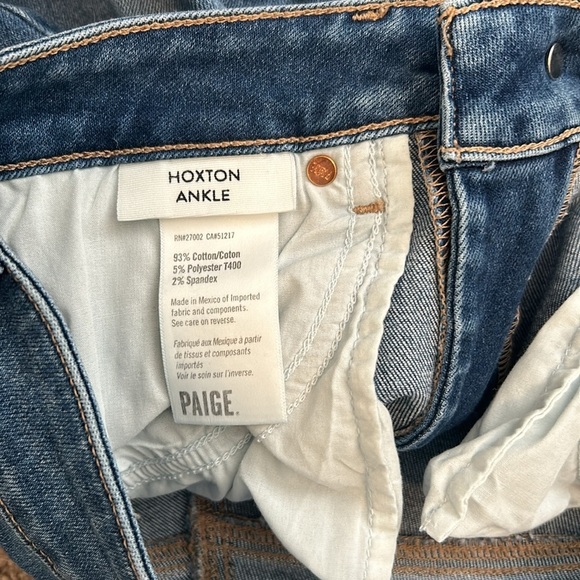 Paige Denim Jeans Size 25 Hoxton ankle​​ - Picture 7 of 7